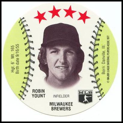 1977 Chilly Willee Discs Robin Yount